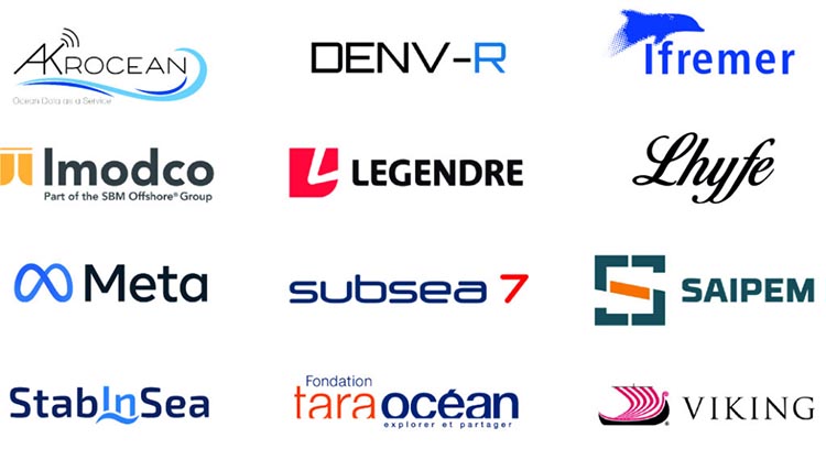 Logos des principaux clients de GEPS Techno dont Meta, Ifremer, Groupe Legendre…